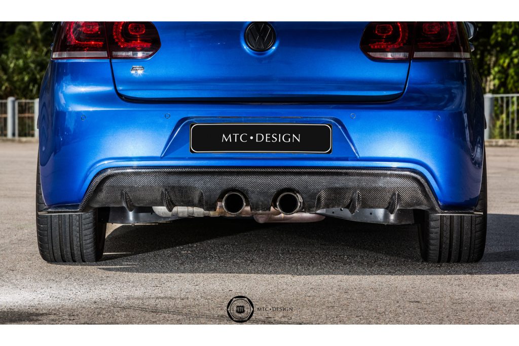 Volkswagen Golf MK6 R/GTI Program R20 Rear Diffuser ExoticsTuning